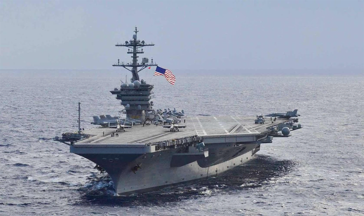 USS Theodore Roosevelt Carrier strike group, 2014-2015